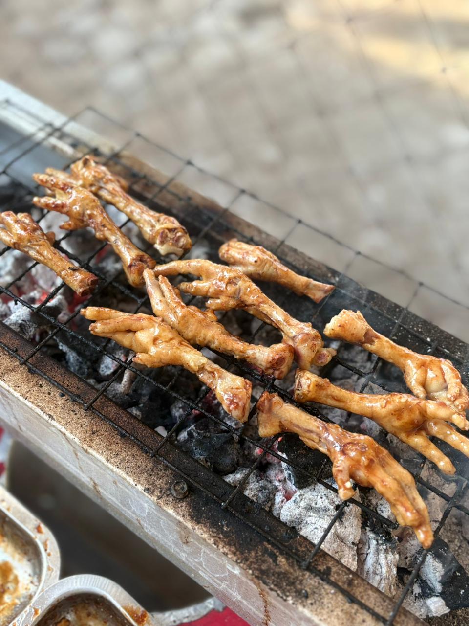 Ceker, sayap dan paha bakar